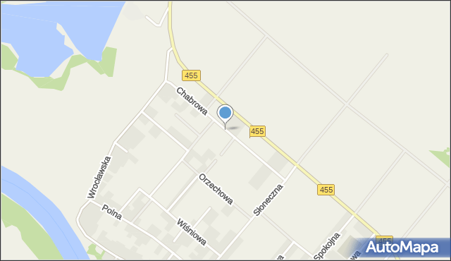 Ratowice gmina Czernica, Chabrowa, mapa Ratowice gmina Czernica