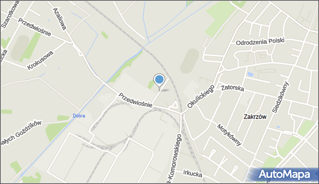 Wrocław, Chmielna, mapa Wrocławia