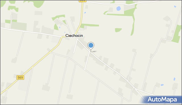 Ciechocin powiat golubsko-dobrzyński, Ciechocin, mapa Ciechocin powiat golubsko-dobrzyński