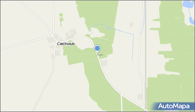 Ciecholub, Ciecholub, mapa Ciecholub