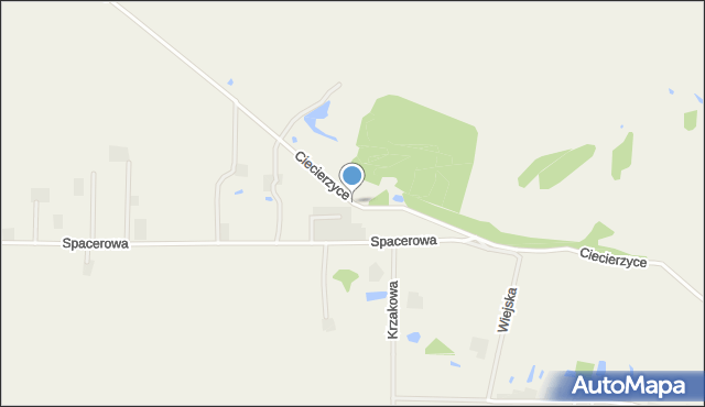 Ciecierzyce, Ciecierzyce, mapa Ciecierzyce