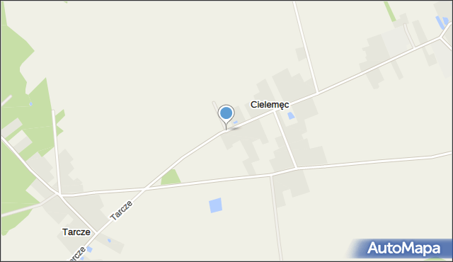 Cielemęc, Cielemęc, mapa Cielemęc