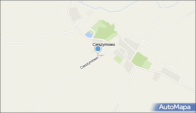 Cieszymowo, Cieszymowo, mapa Cieszymowo
