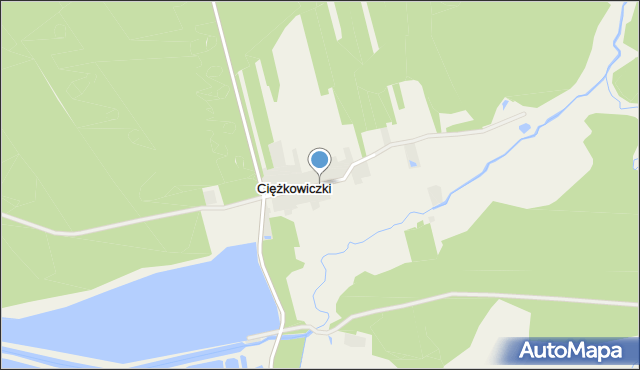 Ciężkowiczki, Ciężkowiczki, mapa Ciężkowiczki