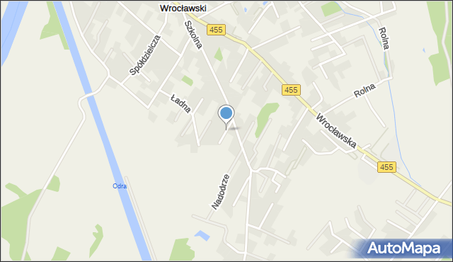 Kamieniec Wrocławski, Cicha, mapa Kamieniec Wrocławski