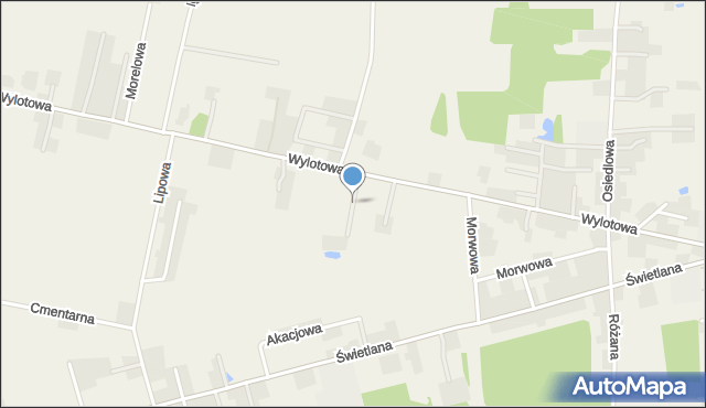 Osiedle Poznańskie, Cisowa, mapa Osiedle Poznańskie