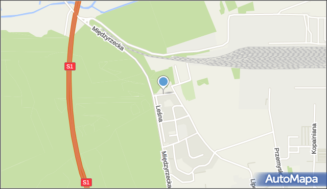 Wola gmina Miedźna, Cisowa, mapa Wola gmina Miedźna