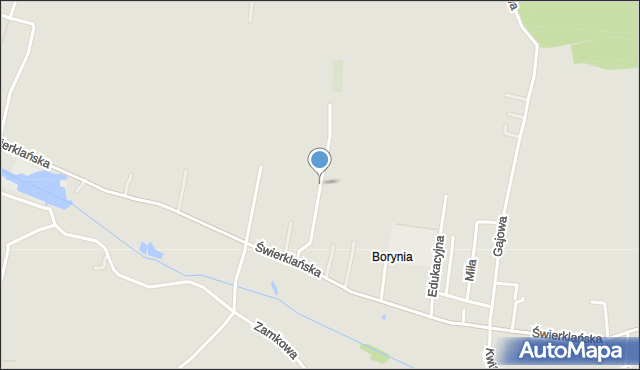 Jastrzębie-Zdrój, Cmentarna, mapa Jastrzębie-Zdrój