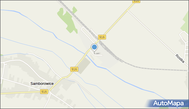 Wojnowice gmina Krzanowice, Cukrownicza, mapa Wojnowice gmina Krzanowice