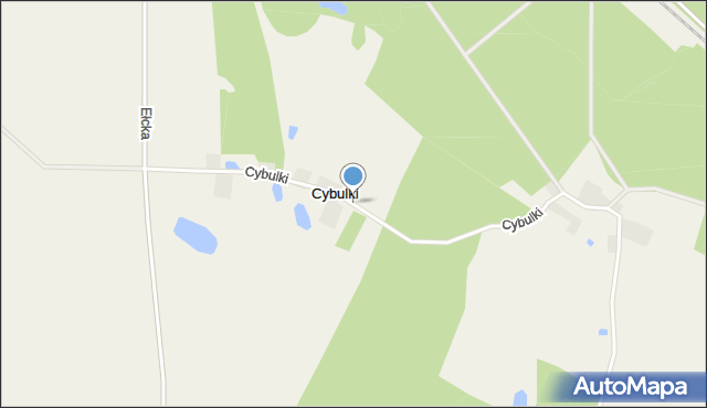 Cybulki, Cybulki, mapa Cybulki