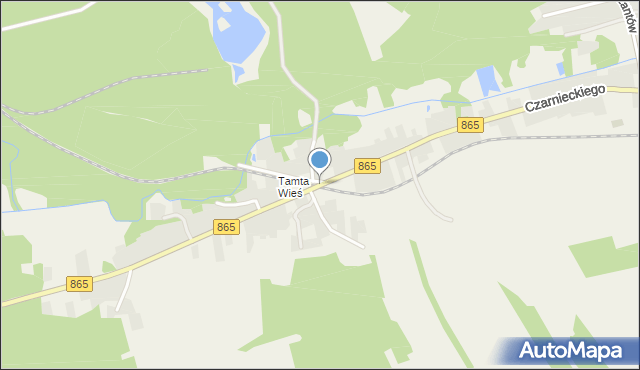 Bełżec, Czarnieckiego Stefana, hetm., mapa Bełżec