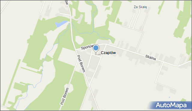 Czaplów, Czaplów, mapa Czaplów