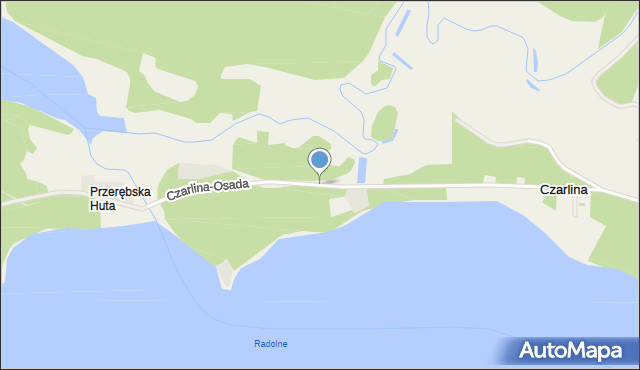 Czarlina-Osada, Czarlina-Osada, mapa Czarlina-Osada
