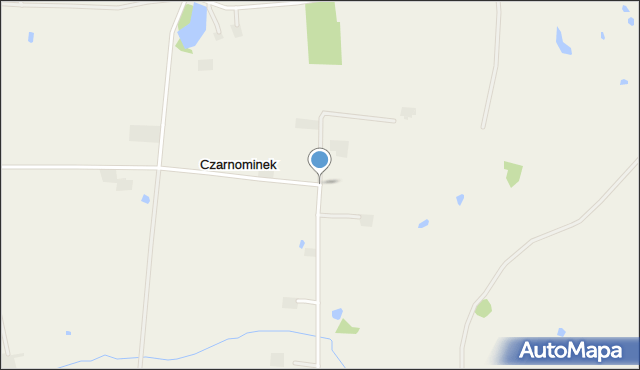 Czarnominek, Czarnominek, mapa Czarnominek