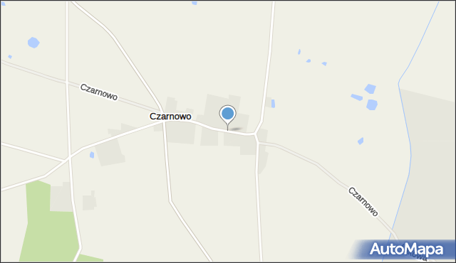 Czarnowo gmina Brusy, Czarnowo, mapa Czarnowo gmina Brusy