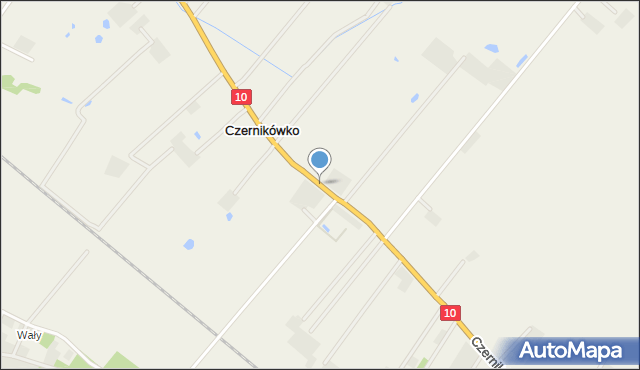 Czernikówko, Czernikówko, mapa Czernikówko