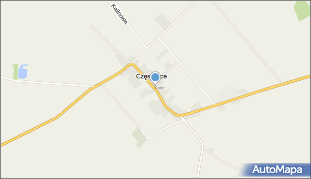 Częstocice, Częstocice, mapa Częstocice