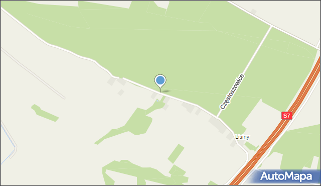 Częstoszowice, Częstoszowice, mapa Częstoszowice