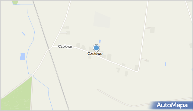 Czołowo gmina Radziejów, Czołowo, mapa Czołowo gmina Radziejów