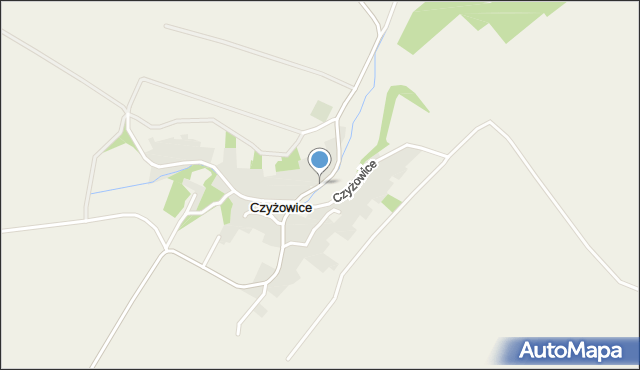 Czyżowice gmina Prudnik, Czyżowice, mapa Czyżowice gmina Prudnik