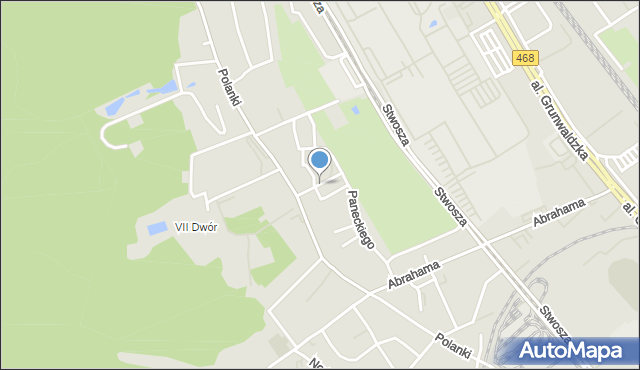 Gdańsk, Czarnowskiego Tadeusza, mapa Gdańska