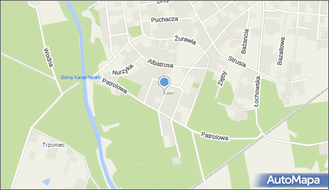 Murowaniec gmina Białe Błota, Czysta, mapa Murowaniec gmina Białe Błota