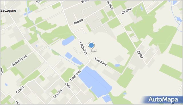 Szczęsne gmina Grodzisk Mazowiecki, Czyżyka, mapa Szczęsne gmina Grodzisk Mazowiecki