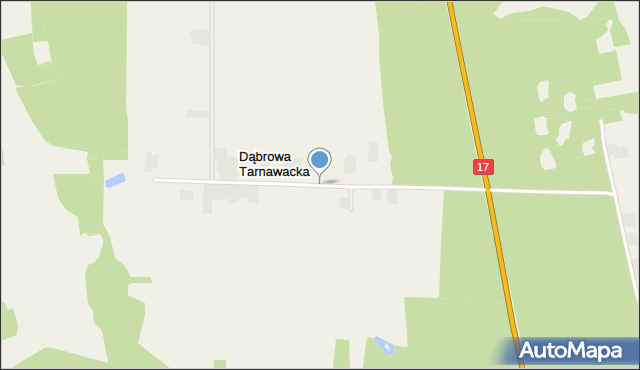 Dąbrowa Tarnawacka, Dąbrowa Tarnawacka, mapa Dąbrowa Tarnawacka