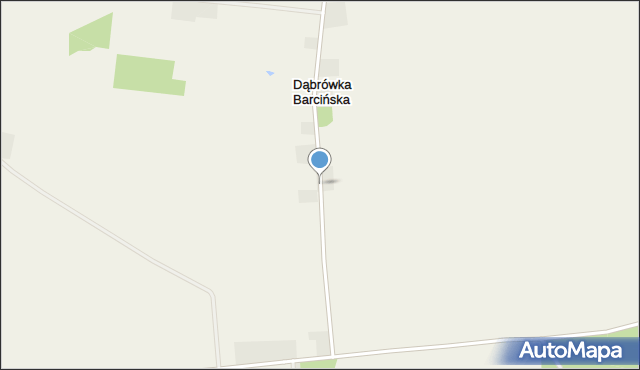 Dąbrówka Barcińska, Dąbrówka Barcińska, mapa Dąbrówka Barcińska