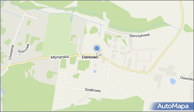 Dankowo, Dankowo, mapa Dankowo