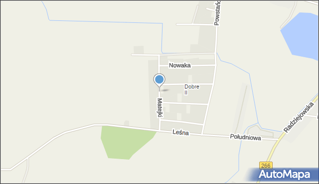 Dobre powiat radziejowski, Dawna , mapa Dobre powiat radziejowski
