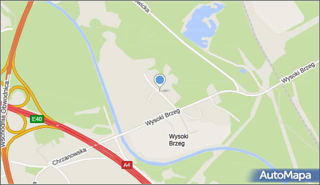 Jaworzno, Dawna Kruczkowskiego Leona, mapa Jaworzno