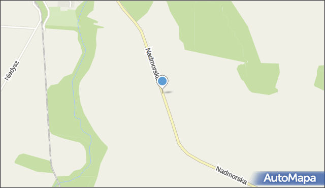 Karnice powiat gryficki, Dawna 11 Marca, mapa Karnice powiat gryficki