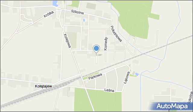 Lewków, Dawna Chopina Fryderyka, mapa Lewków