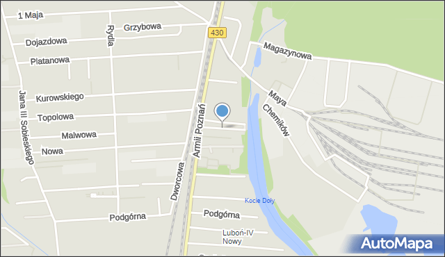 Lubotyń gmina Kietrz, Dawna , mapa Lubotyń gmina Kietrz