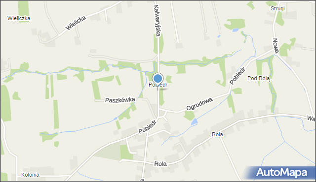Paszkówka gmina Brzeźnica, Dańkowskiego Piotra, ks., mapa Paszkówka gmina Brzeźnica