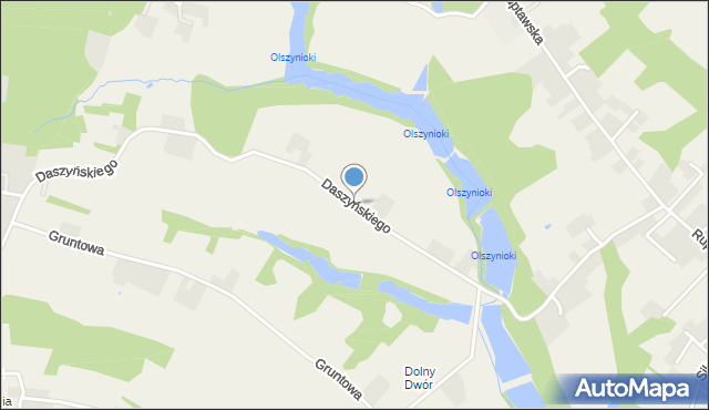 Pielgrzymowice gmina Pawłowice, Daszyńskiego, mapa Pielgrzymowice gmina Pawłowice