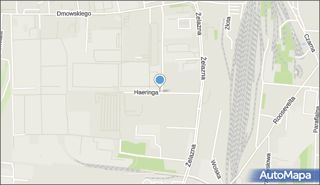 Piotrków Trybunalski, Dawna Niska, mapa Piotrków Trybunalski