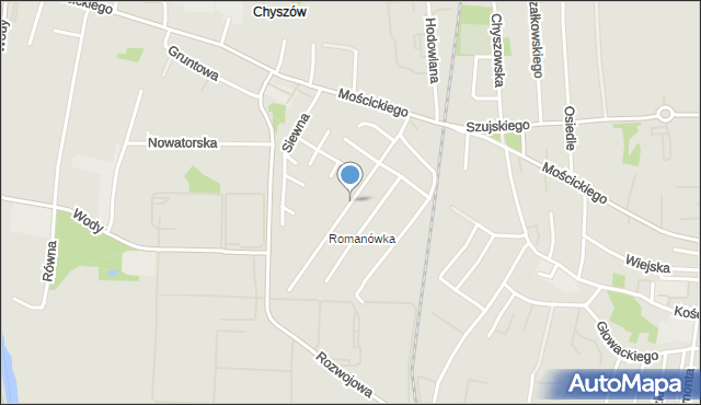 Tarnów, Dawna Buczka Mariana, mapa Tarnów