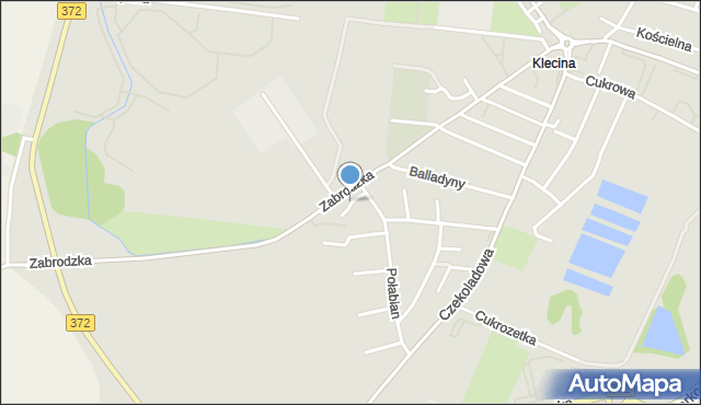 Wrocław, Dalemińców, mapa Wrocławia