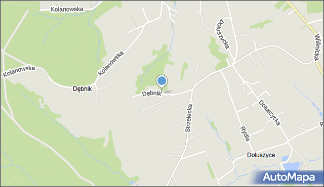 Bochnia, Dębnik, mapa Bochni