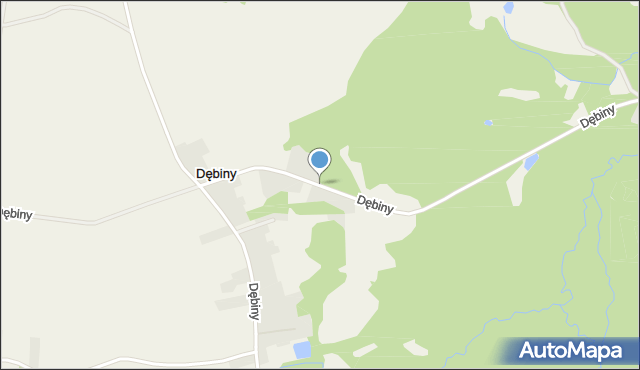 debiny mapa Dębiny Dębiny, Ulica, 37 610