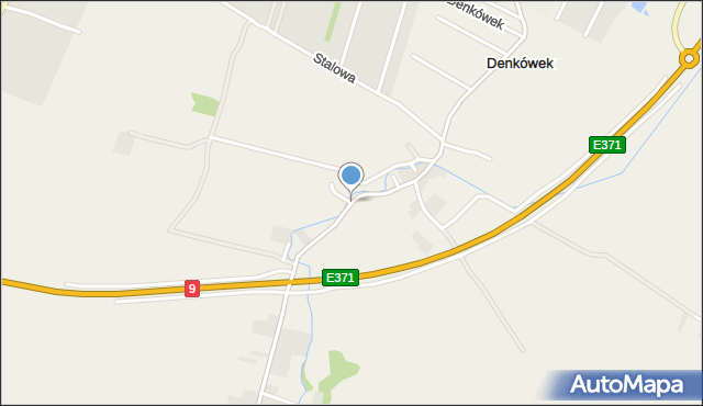 Denkówek, Denkówek, mapa Denkówek