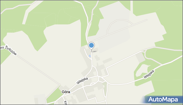 Góra gmina Wejherowo, Derdowskiego, mapa Góra gmina Wejherowo