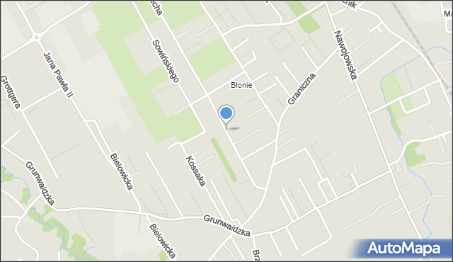 Nowy Sącz, Dembińskiego Henryka, gen., mapa Nowego Sącza
