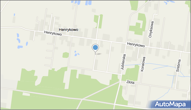 Henrykowo gmina Grabówka, Diamentowa, mapa Henrykowo gmina Grabówka