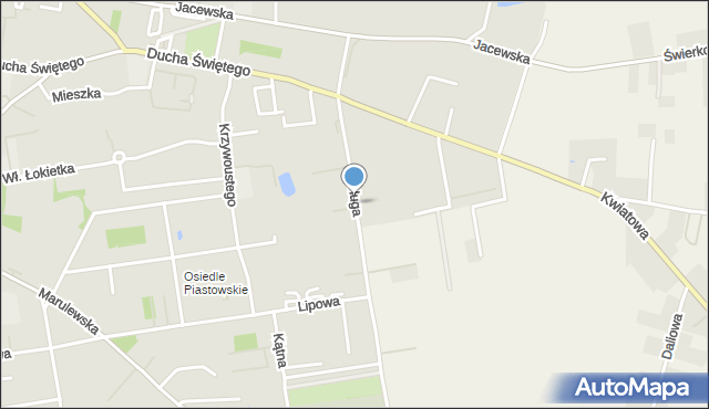 Inowrocław, Długa, mapa Inowrocławia