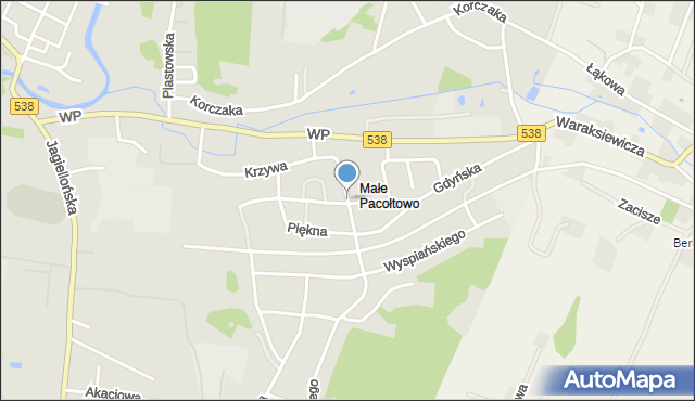 Nowe Miasto Lubawskie, Długa, mapa Nowe Miasto Lubawskie