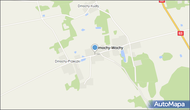 Dmochy-Wochy, Dmochy-Wochy, mapa Dmochy-Wochy