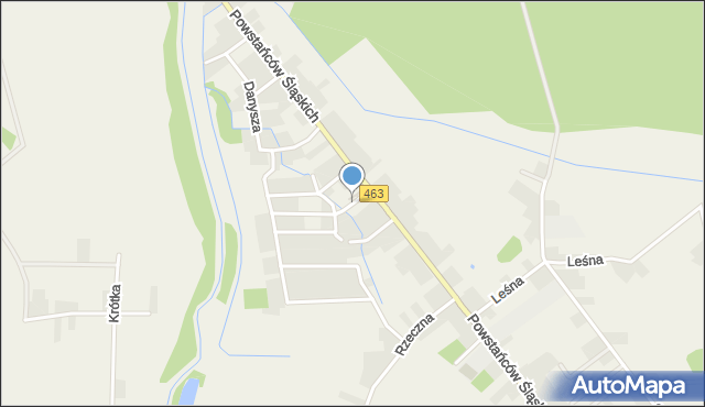 Antoniów gmina Ozimek, Dolna, mapa Antoniów gmina Ozimek
